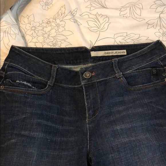 DKNY wide leg jeans - Picture 1 of 5